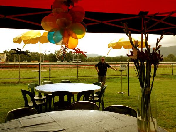 CapLaunchPad's tweet image. Setting up for #CapricornLaunchPad Race Day today @ Callaghan Park @adrienlang