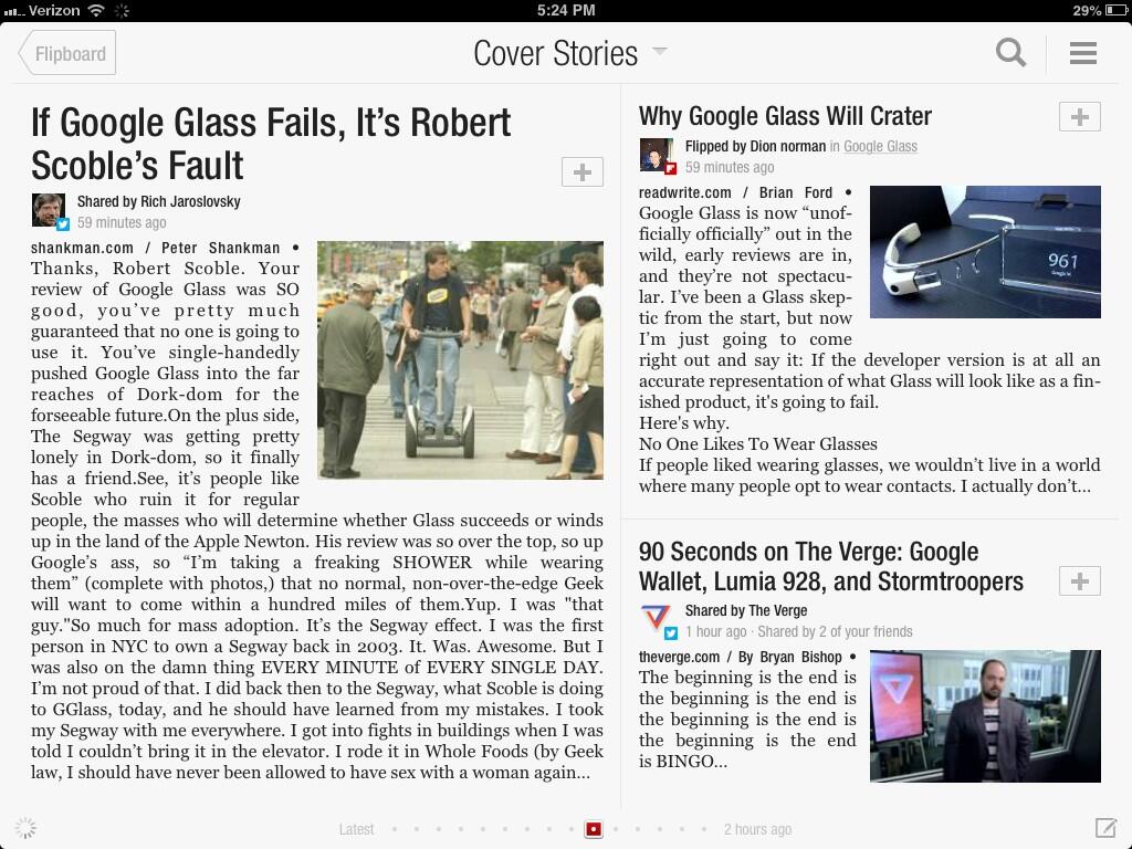 Twitter / Scobleizer: Google Glass will fail, press ...
