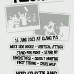 Photo by Stand Up BDG (@standuphardcore)