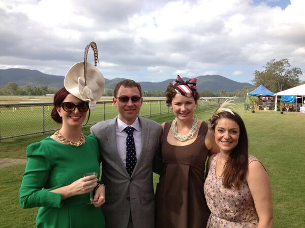 CapLaunchPad's tweet image. Cap LP committee members at Rockhampton Amateurs!