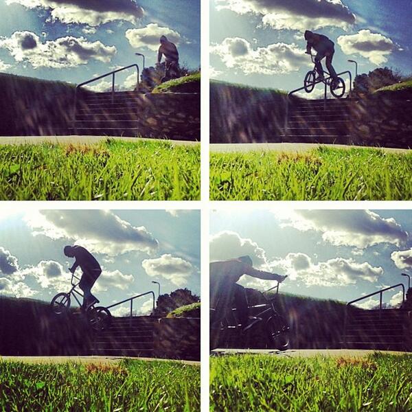 SeasonBikeCo's tweet photo. James Curry @kegsphone on the crank arm 180. http://t.co/EK5Li5v6Rg