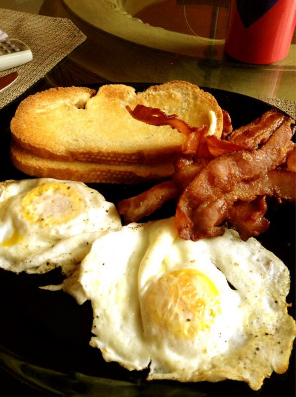 NModesty's tweet photo. Moving day power breakfast #JustSayin http://t.co/S4y1pDXep8