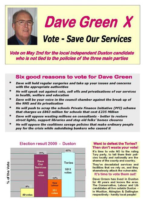 McnabbTeddy's tweet image. #LIBLABS [yellow/red tories] cant win kick the Blue  #Tory out on the 2nd may  Vote Dave Green SoPS @ChronandEcho