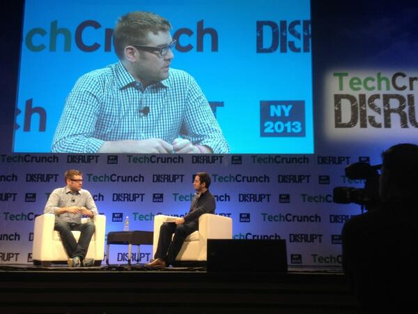 VIPtexts's tweet image. Chris Dixon at TechCrunch Disrupt