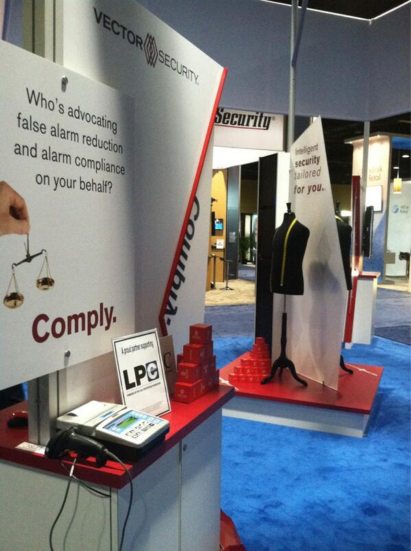 nextlevelsecure's tweet image. RT @vectorsecurity: Our new booth is looking good! Visit us at RILA booth 413. #RILAap