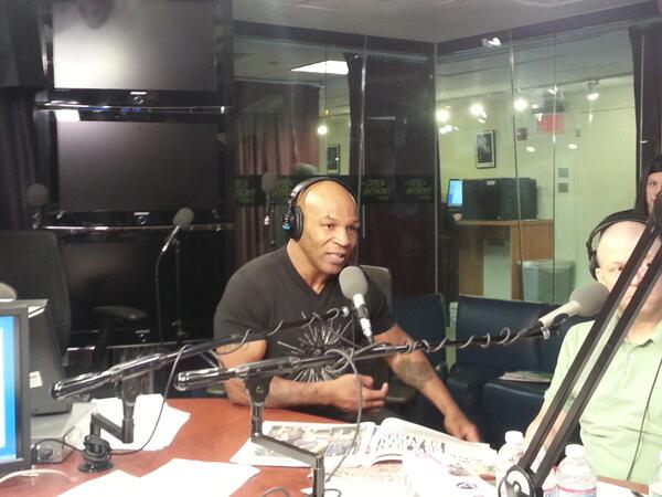 Love when <a href="/MikeTyson/">Mike Tyson</a> stops by. His one man show last night was GREAT! Highly recommend it!