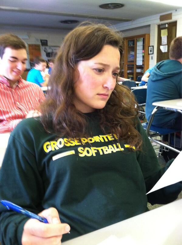 luccheseka's tweet photo. #gpnj confusion in english class http://t.co/OTONNpGSLD