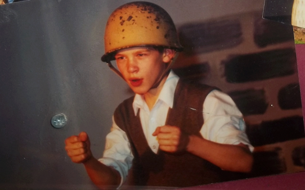 HyunjinNorman94's tweet photo. LITTLE JOMO! ^_^ @JosephMorgan http://t.co/WAQjRbiwNs