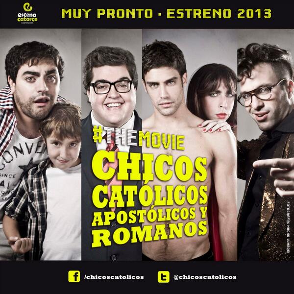 emanarias's tweet photo. Anda preparandote para @chicoscatolicos La pelicula... http://t.co/nRQEuerQ6B