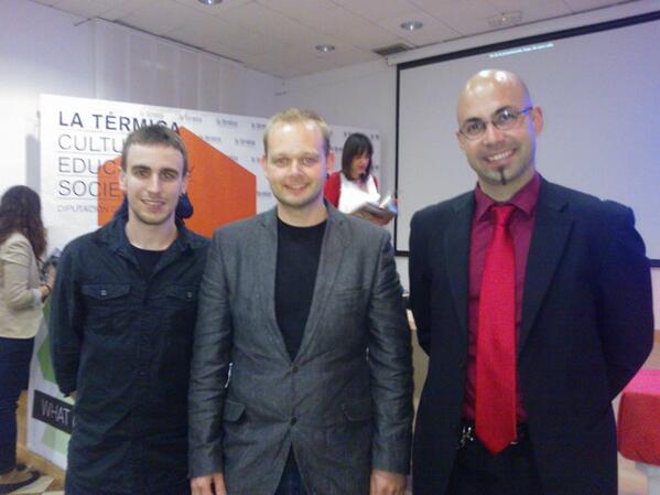 IDEAUPV's tweet photo. @ErCollao @danidiezcamara @rohrssen en #estoesdi Málaga! encantados de haber asistido http://t.co/cHYtisVd99
