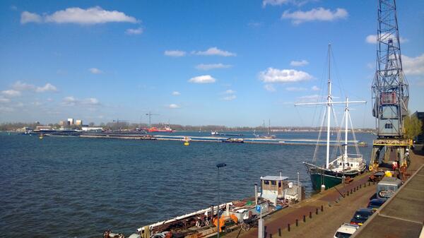 Blokkade #Amsterdam #IJ