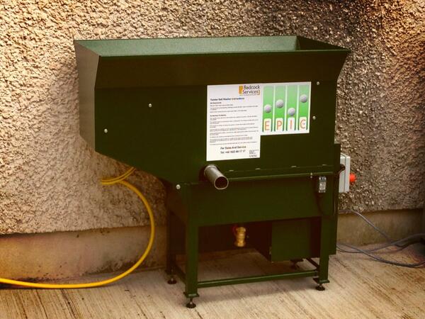 BadcockGolf's tweet photo. New washer fitted at Kirkby Lonsdale golf club http://t.co/DOfFAvyW8O