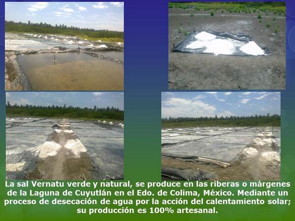 Vernatu1's tweet photo. Producción de la sal Vernatu!!! http://t.co/vszLTfazXT