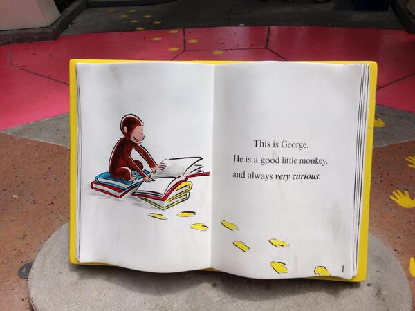 30Ricky2's tweet photo. Curious George for my curious Ryan! http://t.co/9DVdgajCjM
