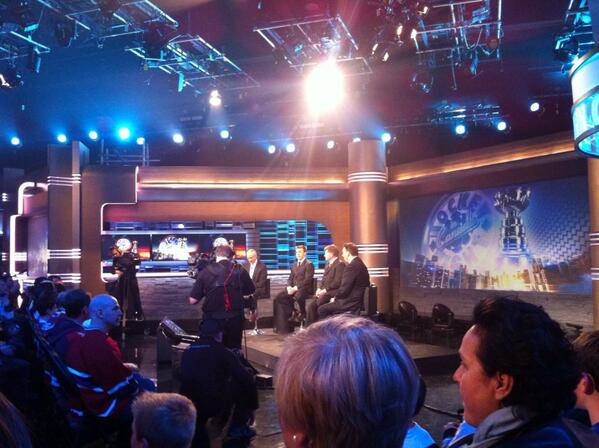 hockeynight's tweet image. How's this for a Monday? RT @PiperGilles: Watching #hockeynight live #playoffpreview #stanleycup