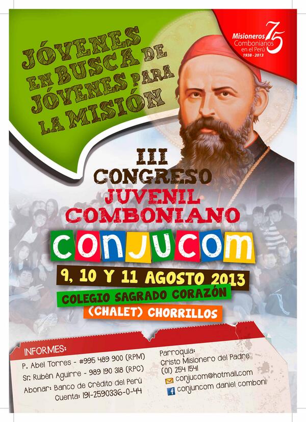 Combonianos en Perú tweet media