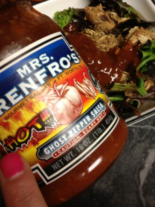 zisaathoff's tweet image. Love that one of my bowling buddies prints the labels for @MrsRenfros #freesalsa