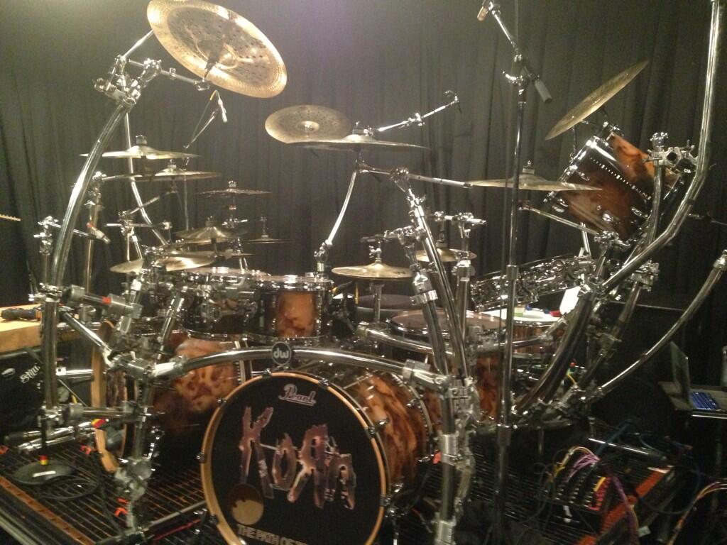 Ray luzier 2024 drum set