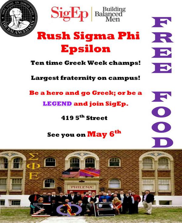 Sigma Phi Epsilon (@ewusigep) on Twitter photo 