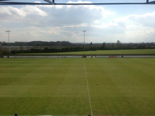 The pitch is looking great for tonight's game vs <a href="/OssettTownAFC/">Ossett Town AFC</a>