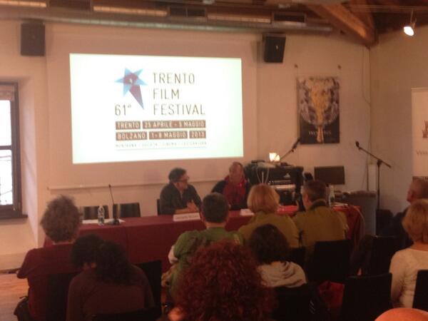 blockandwall's tweet photo. @premioitas incontro con Enrico Brizzi @trentofestival http://t.co/SKmFkvpAa0