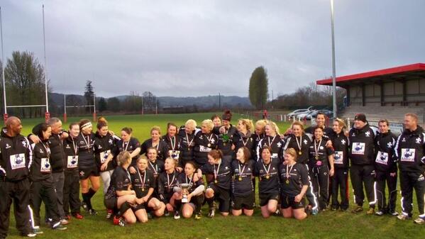 CharlotteNia's tweet photo. Neath athletic women's wru cup champions :) #rugby #winners #proud http://t.co/BmijBE0uPy