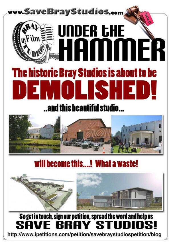 Save Bray Studios tweet media