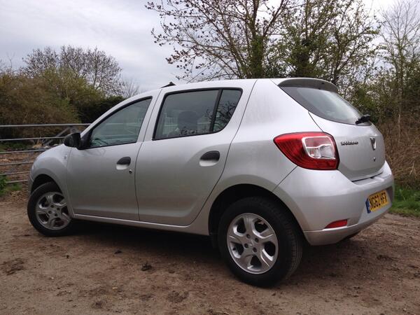 Been driving around in this recently. Certainly makes you think. Blog soon. #Dacia #Sandero #cheapestcar