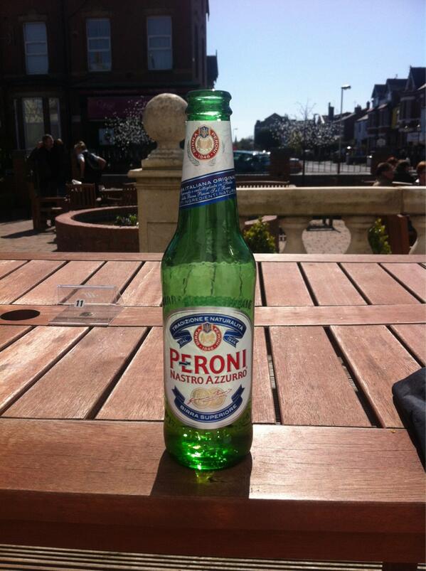 Enjoying another nice lunch and a beer on my day off <a href="/MetroSouthport/">john jacobs</a>