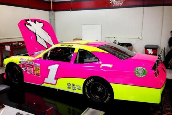 ShortTrackTalk's tweet image. Hearing this Saturday at Dega, KB will be racing a 20 yr Neil Bonnet tribute #1