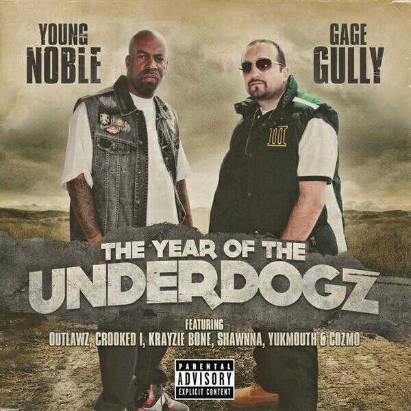NYERER's tweet photo. #YearOfTheUnderdogz album @Young_Noble1 &amp; @GageGully on itunes #May7 Featuring Outlawz,Crooked i, Krayzie Bone &amp; more http://t.co/Jmsr0vZEmE