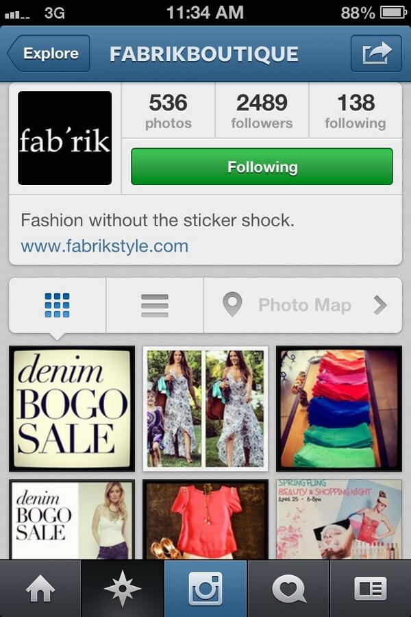 fabrikaugusta's tweet photo. Love Instagram? So do we! Be sure to follow @fabrikboutique for crazy cool pics, products, &amp; behind the scene peeks! http://t.co/lxIuuS4a7r