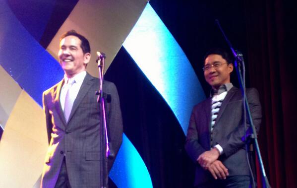 atomhenares's tweet photo. Presenting Best Radio and TV Show at the KBP Golden Dove Awards with Anthony Taverna.:) http://t.co/j0KSNoDz5x