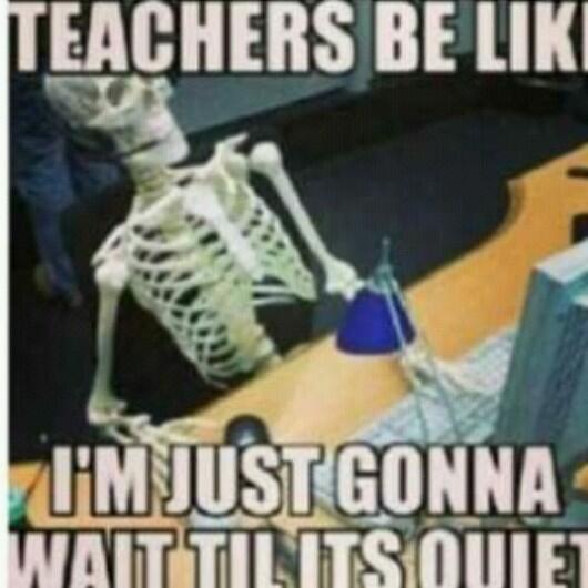 tj_taja's tweet image. #duringclass teachers be like