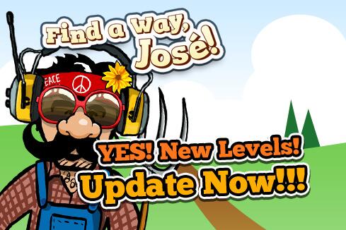 findawayjose's tweet photo. ✦ YES! A New Version with 10 CRAZY NEW LEVELS! ✦ Update 'Find a Way José' now (FREE): http://t.co/CfKqsd7weO | #iOS http://t.co/q3XxKVEzkD