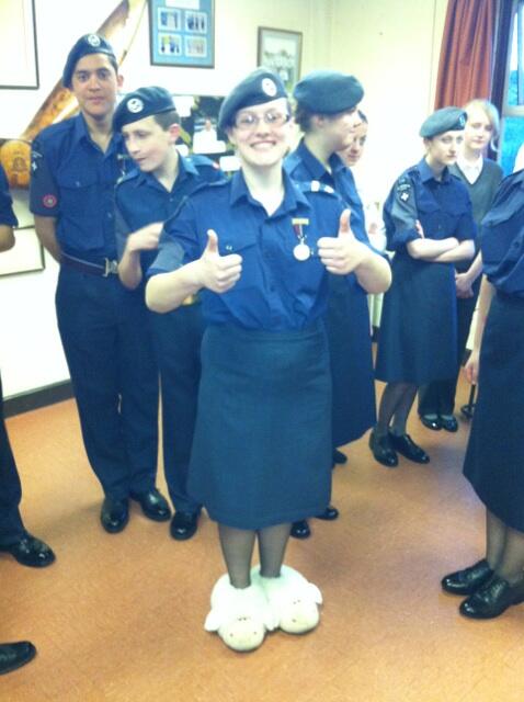 239atc's tweet photo. There's something wrong with Cpl Bradley's uniform but I can't quite put my finger on it. http://t.co/9S0m0psmdY