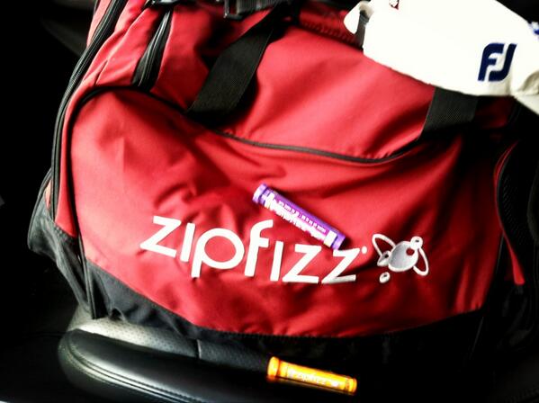 JordanEllis08's tweet photo. On the road again... #healthyenergy #teamzipfizz @zipfizz @FootJoy http://t.co/jtOzv14Ujc