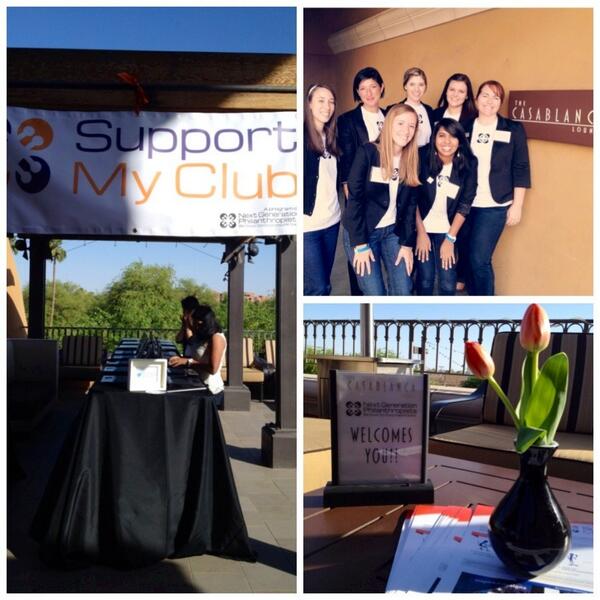 NextGenAZ's tweet photo. We're hosting our first ever Philanthropy Bar on the gorgeous Casablanca Lounge rooftop! #smcphilbar @supportmyclub http://t.co/0p3xnvZLAp