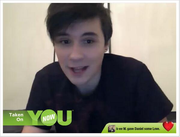 abaighbarlow's tweet photo. I took a snapshot of Daniel  (@danisnotonfire) on @younow! COME SEE IT LIVE!... Soooo sexy ;P http://t.co/AAmhmIs5y4 http://t.co/6gVgrimyJo