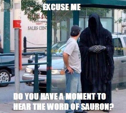 The word of #Sauron #lordoftherings