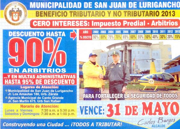 munisjl's tweet photo. Beneficio Tributario. http://t.co/evvYiuppkZ