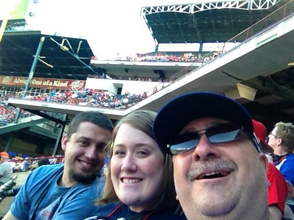 At the #Rangers Game!