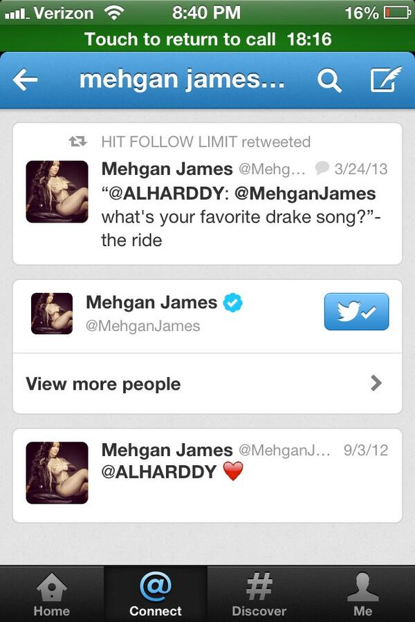 ALHARDDY's tweet photo. @MehganJames 😘 http://t.co/A3aFSwr15c