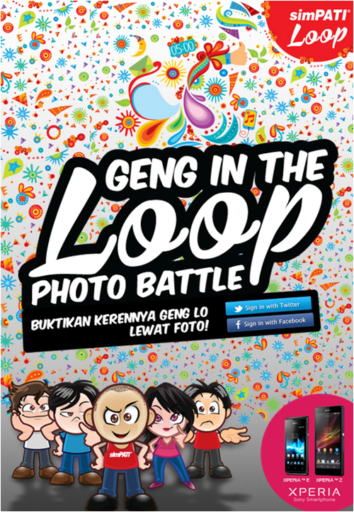 tsel_malang's tweet image. nah.. kalo uda pake #simPATILoop, buat kamu yang punya geng ikutan yuk Geng In The Loop Photo Battle ˆ▽ˆ