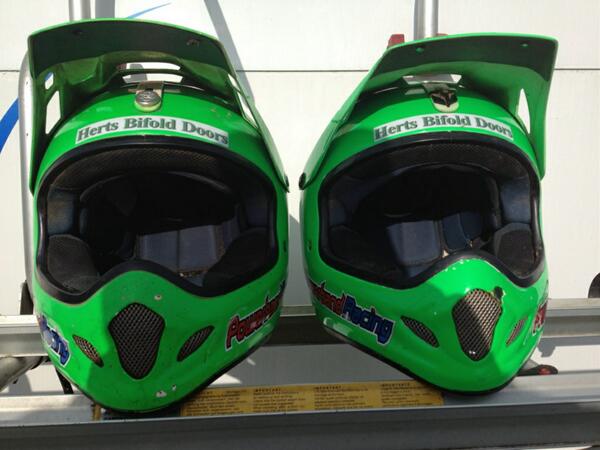 GNWindows's tweet image. Tom Grimshaws helmets sponsored by @GNWindows &amp;amp; @hertsbifolddoor !