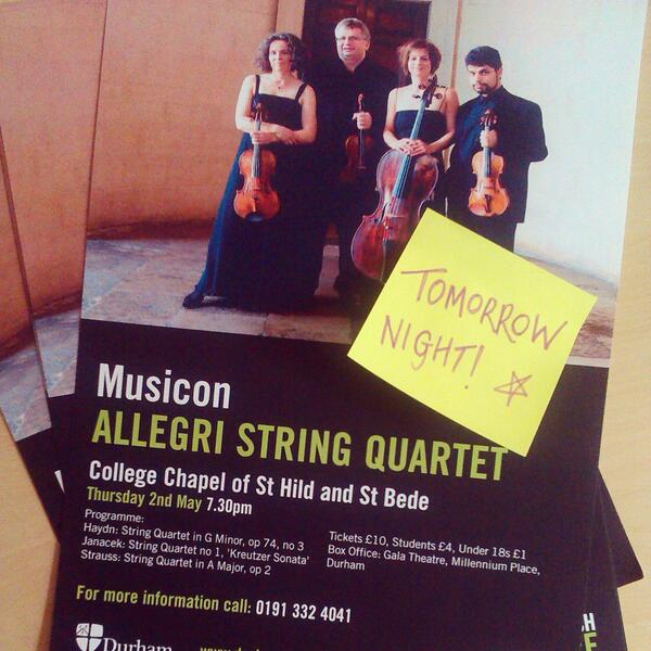 Musicon Durham tweet media