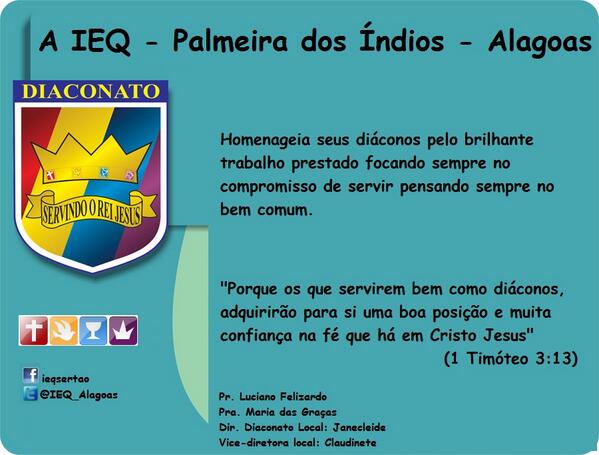 Featured image of post Imagens Diaconato Quadrangular