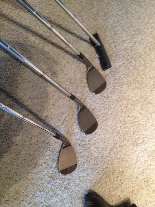 cyozzie's tweet image. A few new weapons for the bag! #shortgamemagic