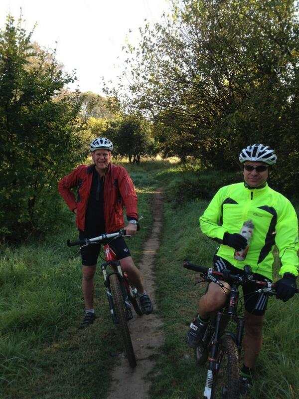 BeaverGareth's tweet photo. Spruit was awesome today - well done Barry, Gavin and Move Insurance. New trail Awesome - spread the word. http://t.co/RdmYnK0wT1