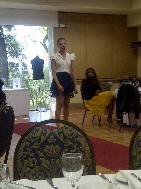 Nomfundo Peter about to grace us with some beautiful words 'A Song For Woman' #FashionableAffair #PHBoutique